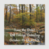 Herfst Creek met reflectie op Laurel Hill Park (Voorkant)