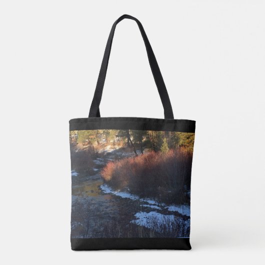 Herfst Creek Tote Bag (Achterkant)