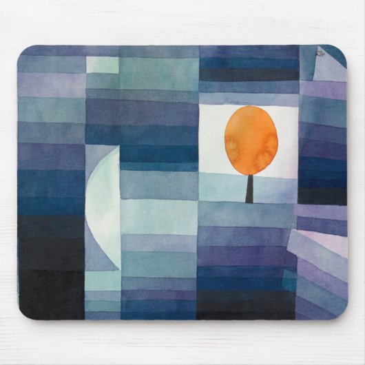 Herfst, Cubisme, Abstract Paul Klee Kunst Muismat (Voorkant)