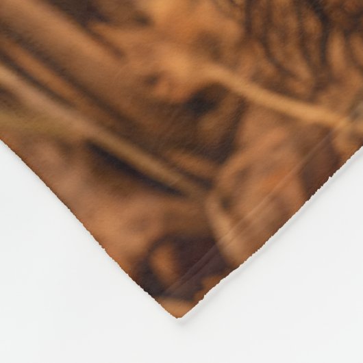 Herfst Dachshund Fleece Deken (Hoek)