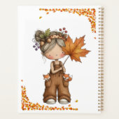 Herfst-dag Boekplanner Cover Planner (Achterkant)