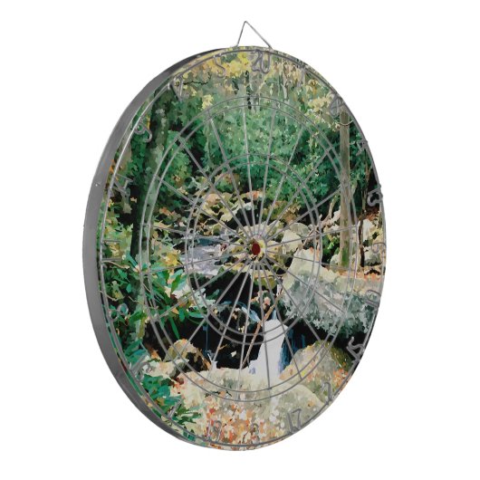 Herfst Dag Digitaal Dartbord (Voorkant Links)