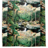 Herfst Dag Digitaal Douchegordijn (Voorkant)