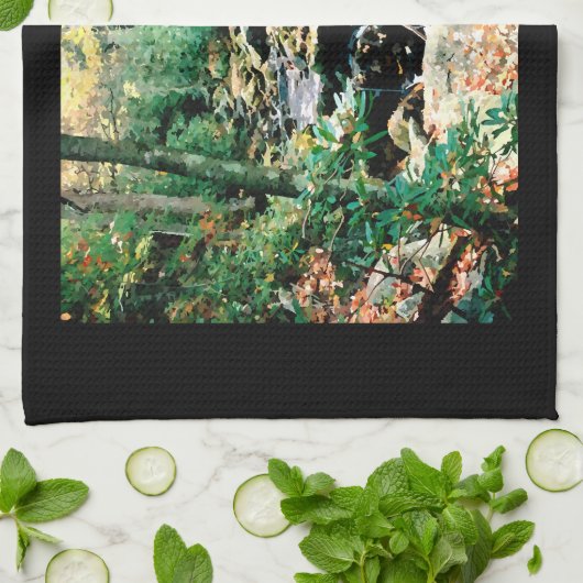 Herfst Dag Digitaal Theedoek (Gevouwen)