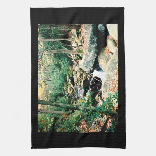 Herfst Dag Digitaal Theedoek (Verticaal)