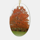 herfst dag keramisch ornament (Links)