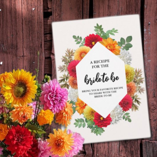 Herfst Dahlia Bloemen Herfst Vrijgezellenfeest Rec Informatiekaartje