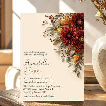 Herfst Dahlia Bloemige Roest & Burgundy Herfstbloe