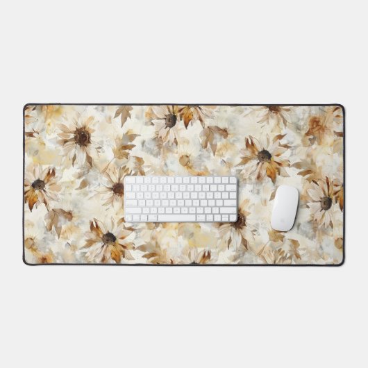 Herfst Daisies Bureaumat (Keyboard & Muis)
