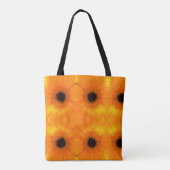 Herfst Daisy Tote Bag (Achterkant)