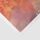 Herfst Damast Achtergrond Tissuepapier (Detail)