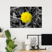 Herfst Dandelion poster (Thuiskantoor)