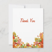 Herfst Dank Kaart (Voorkant)