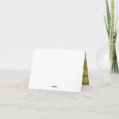 Herfst Dank u Pumpkin Birthday Party Kaart (Achterkant)