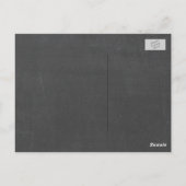 Herfst "Dankbaar" Pompoen Briefkaart (Achterkant)