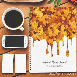 Herfst Dankbaarheid/Gebed Dagelijks Notitieboek