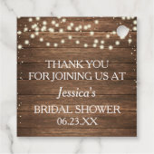 Herfst Dankbetuiging Pompoen Tag Bedankjes Labels (Achterkant)