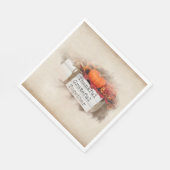 Herfst Dankzegging Boeken Servet (Hoek)