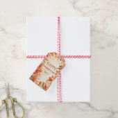 Herfst Dankzeggingscadeaukaart Cadeaulabel (Met Touw)