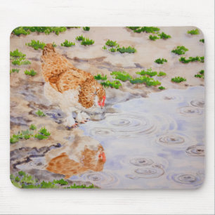 Herfst de Chicken Mousepad Muismat