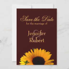 Herfst De datumbekendmaking opslaan Save The Date