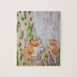 Herfst de Kip Puzzel 8" x 10"