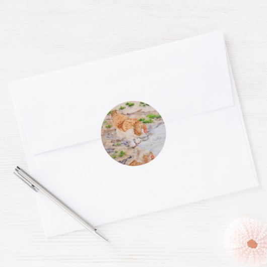 Herfst de Kip Stickers (Envelop)