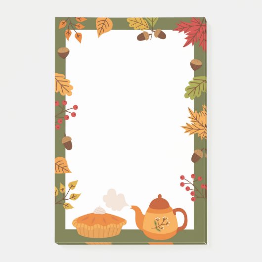 Herfst de Nota's van Elementen na-het Post-it® Notes (Voorkant)