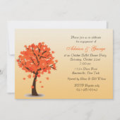 Herfst - de Uitnodiging van de Boom (Voorkant)