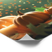Herfst Decor Halloween Poster (Hoek)