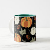 Herfst decor mokken sets, pompoen Herfst Thanksgiv (Voorkant links)