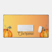 Herfst Decor Pompoenen Gepersonaliseerd Bureaumat (Keyboard & Muis)