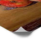Herfst decoratie op tafel print (Hoek)