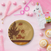 Herfst Decoratief Papieren Bordje (Feest)