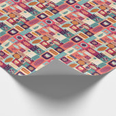 Herfst Decoratieve  Achtergrondkunst Cadeaupapier (Hoek)
