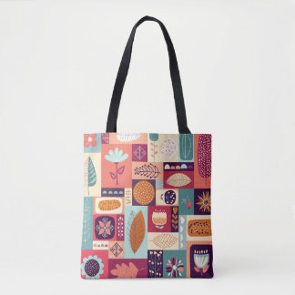 Herfst Decoratieve  Achtergrondkunst Tote Bag