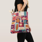 Herfst Decoratieve Achtergrondkunst Tote Bag (Dichtbij)