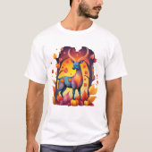 Herfst Deer Alebrije T-shirt (Voorkant)