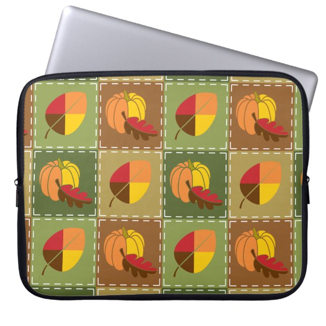 Herfst Dekbed Laptop Hoes (Voorkant)