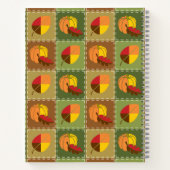 Herfst Dekenspiraal Notebook Notitieboek (Achterkant)