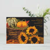 Herfst Delights Uitnodiging (Staand voorkant)