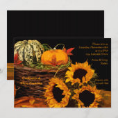 Herfst Delights Uitnodiging (Voorkant / Achterkant)