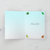 Herfst denken aan u in de herfst laat u denken kaart (Binnen)