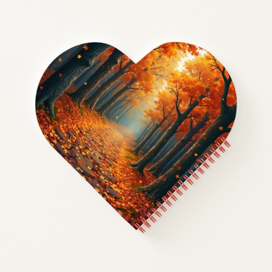 Herfst Design Notitieboek (Achterkant)