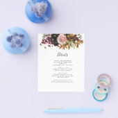 Herfst - Details-kaart | Begroting Flyer (Enkel)