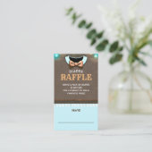 Herfst Diaper Raffle Ticket Enclosure Kaart (Staand voorkant)