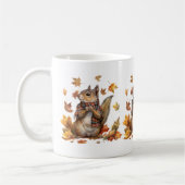 Herfst Dieren Koffie Mok (Links)