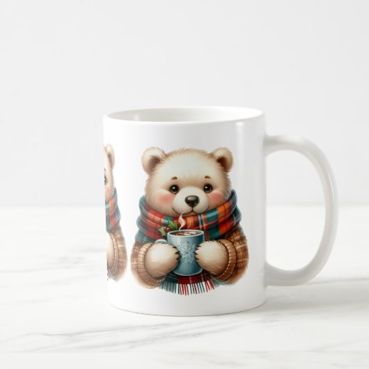 Herfst Dieren Koffie Mok (Rechts)