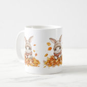 Herfst Dieren Koffie Mok (Voorkant links)