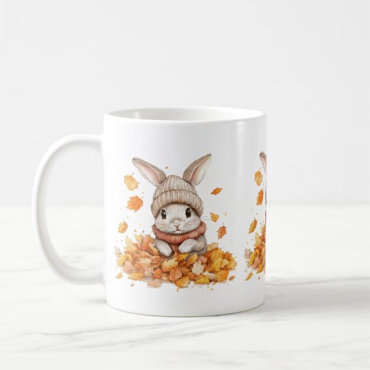 Herfst Dieren Koffie Mok (Links)